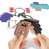 Minecraft craft kit with 5 characters, imported from the UK