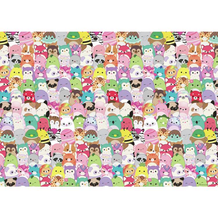 Ravensburger Squishmallows 1000 piece jigsaw puzzle (British brand)