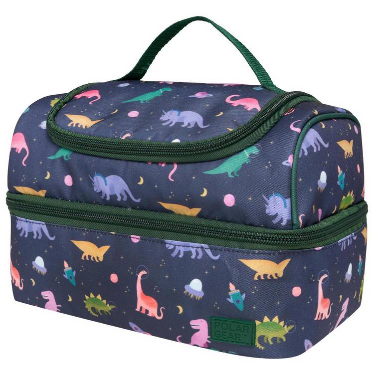 Polar Gear children's dinosaur lunch bag - UK version
