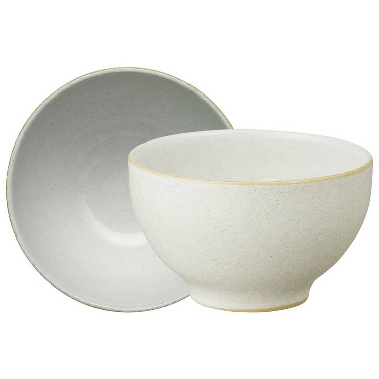 Denby stoneware nibble bowls cream set of 4 (British brand)