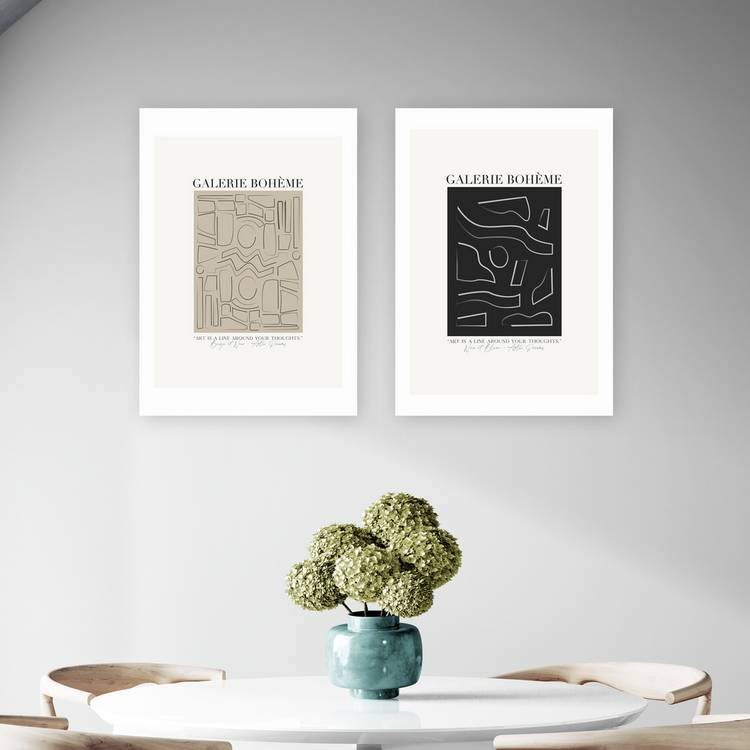 East End Prints Galerie Boheme art print A3 on archival paper, imported from the UK