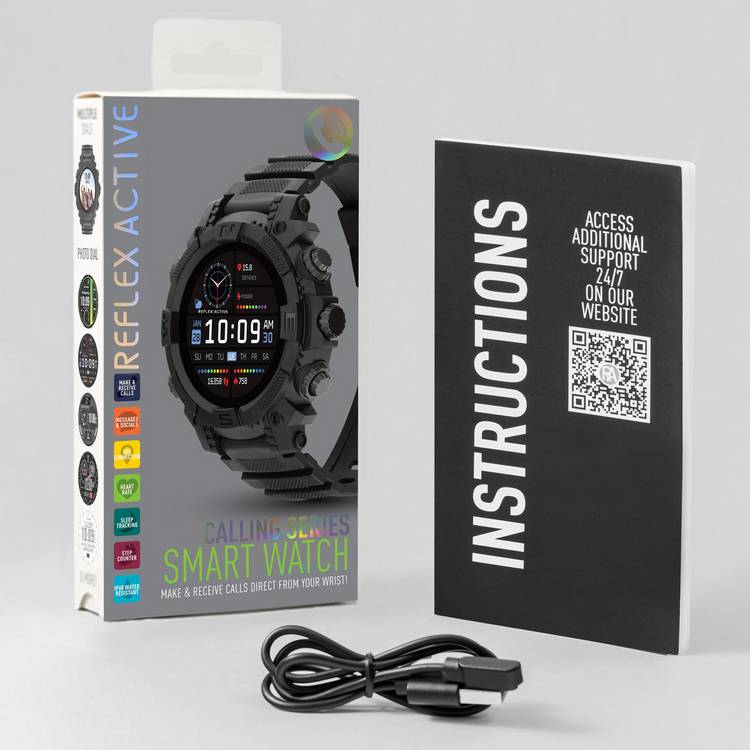 Reflex Active Series 38 Black smartwatch - British product