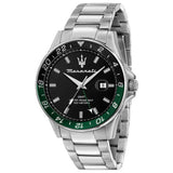 Argos Maserati Sfidia Black Dial Stainless Steel Bracelet Chronograph Watch 44mm- Buy online at McGrocer