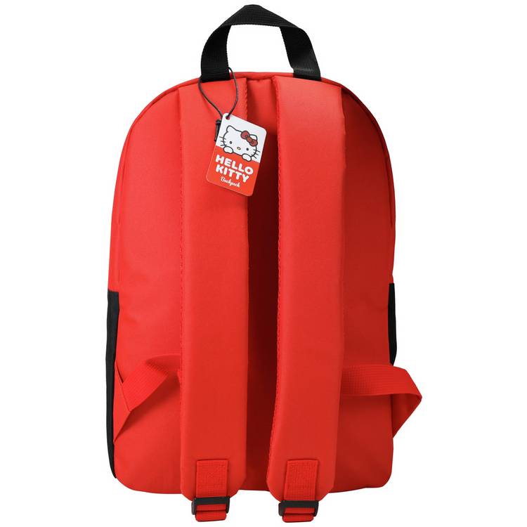 Sanrio Hello Kitty backpack in red, imported from the UK