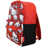 Sanrio Hello Kitty backpack in red, imported from the UK