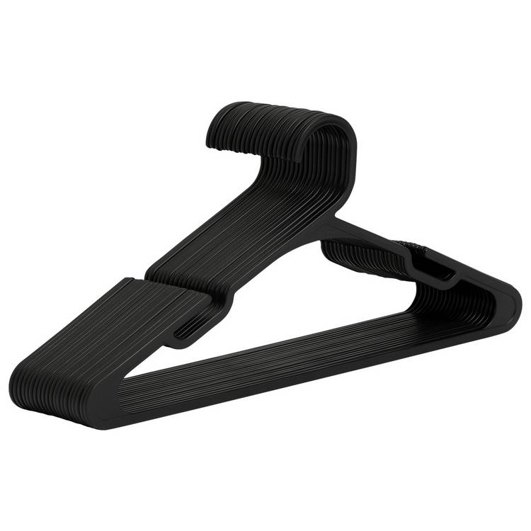 Home Essentials plastic hangers 20 pack (British brand)