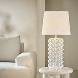 Argos Habitat Glass Bobble Table Lamp Base - Clear- Buy online at McGrocer