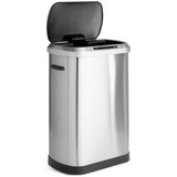 Habitat sensor bin brushed stainless steel 50L - British product