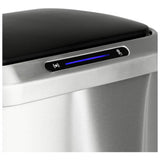 Habitat sensor bin brushed stainless steel 50L - British product