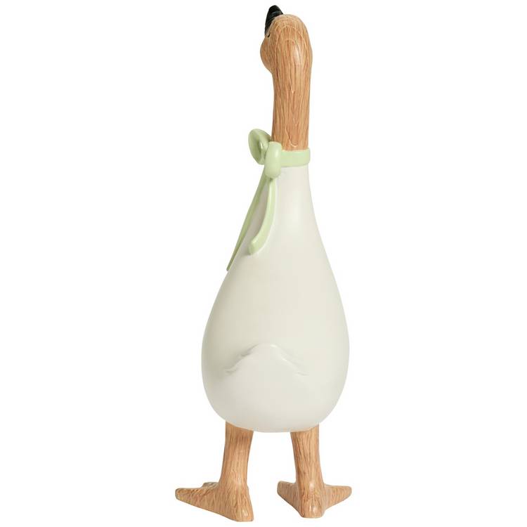 Home duck ornament upright resin figure 26.5cm tall - British product