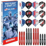 Argos Winmau Blade 6 PDC Flight and Shaft Set- Buy online at McGrocer