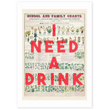 East End Prints humorous A3 art print, imported from the UK