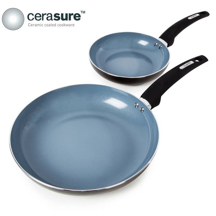 Tower Cerasure fry pan set 2 piece 20cm and 28cm (British brand)