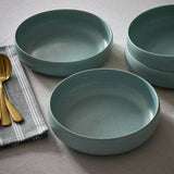 Argos Habitat 4 Piece Reactive Stoneware Pasta Bowls Blue- Buy online at McGrocer