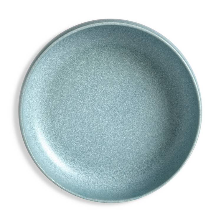 Habitat reactive stoneware pasta bowls blue 4 piece, imported from the UK