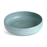 Habitat reactive stoneware pasta bowls blue 4 piece, imported from the UK