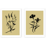 East End Prints inky botanical art print A2 (British brand)