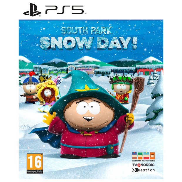 South Park Snow Day PS5 game, UK version