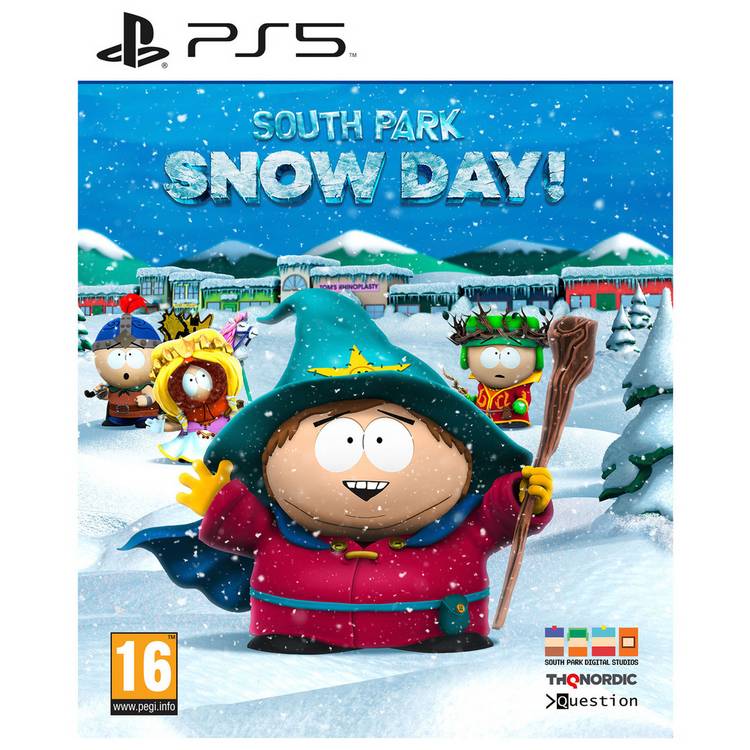 South Park Snow Day PS5 game, UK version