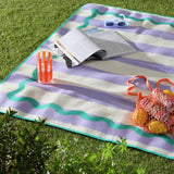 Home Scandi Wiggle picnic rug 135cm (British brand)