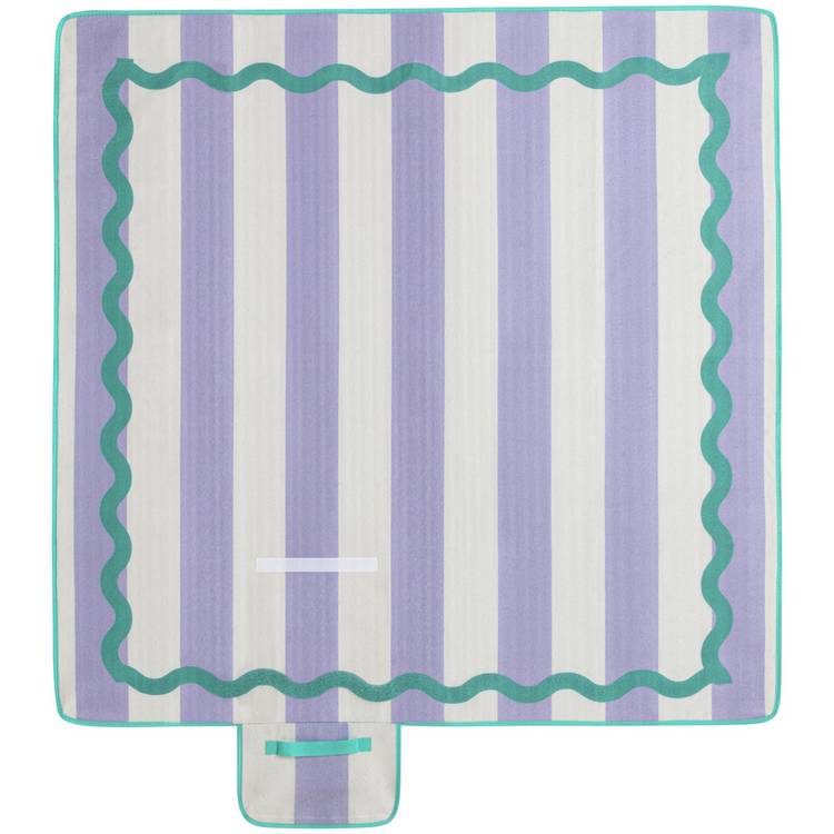 Home Scandi Wiggle picnic rug 135cm (British brand)