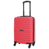 Argos Featherstone Expandable 4 Wheel Hard Suitcase Medium Red- Buy online at McGrocer