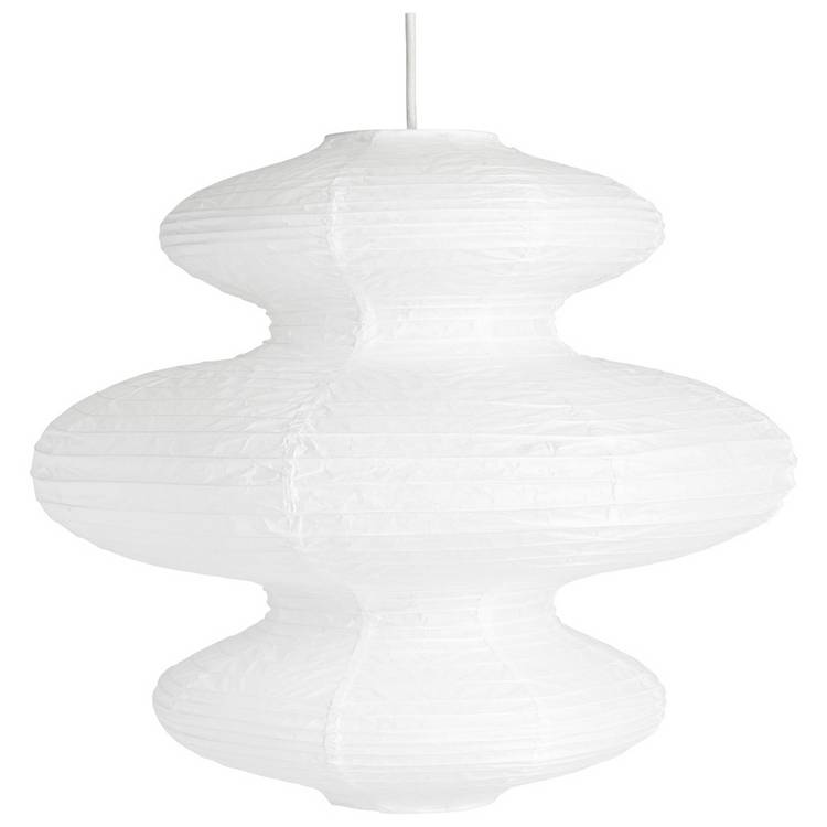 Habitat white paper three-tier lampshade 53.5cm, UK version