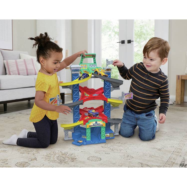VTech Toot-Toot Criss-Cross Raceway toy - British product