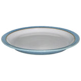 Denby dinner set blue and white 12 piece, imported from the UK