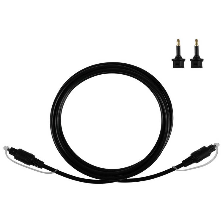Audio optical cable 2m black, UK version