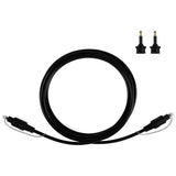 Audio optical cable 2m black, UK version