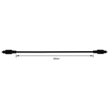Audio optical cable 2m black, UK version