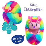 Curlimals Coco the Caterpillar interactive plush toy, UK version
