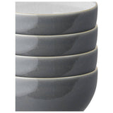 Denby Fossil Grey stoneware nibble bowls set of 4 (British brand)