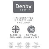 Denby Fossil Grey stoneware nibble bowls set of 4 (British brand)
