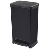 Argos Moda 50 Litre Wide Pedal Bin - Black- Buy online at McGrocer