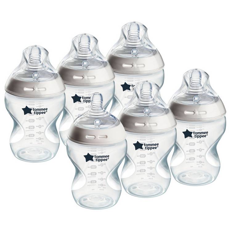 Tommee Tippee Natural Start anti-colic baby bottles - British product