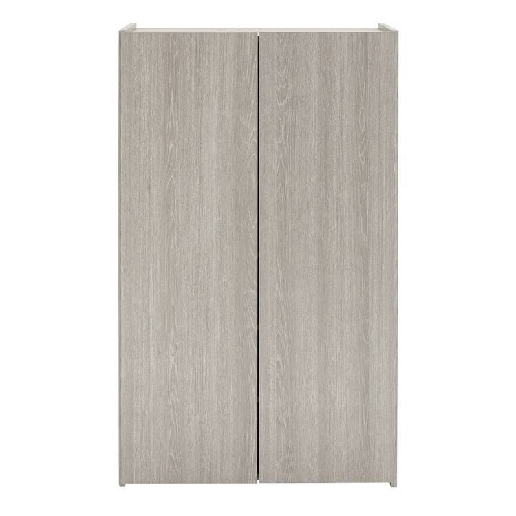Argos Home Seville shoe storage cabinet grey oak 120cm - British product