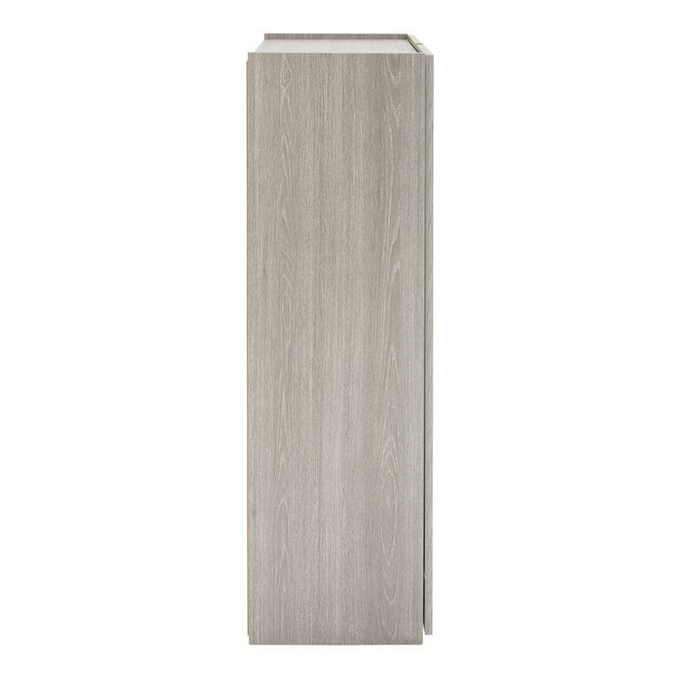 Argos Home Seville shoe storage cabinet grey oak 120cm - British product