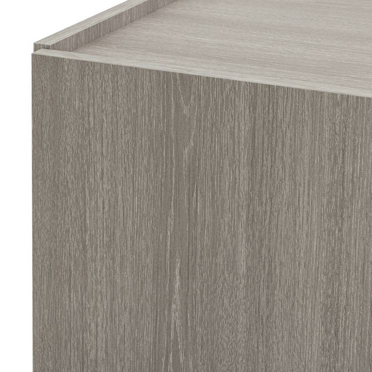 Argos Home Seville shoe storage cabinet grey oak 120cm - British product
