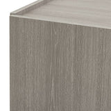 Argos Home Seville shoe storage cabinet grey oak 120cm - British product