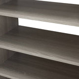 Argos Home Seville shoe storage cabinet grey oak 120cm - British product