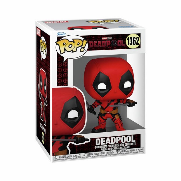 Funko POP Deadpool 4 inch figure, imported from the UK