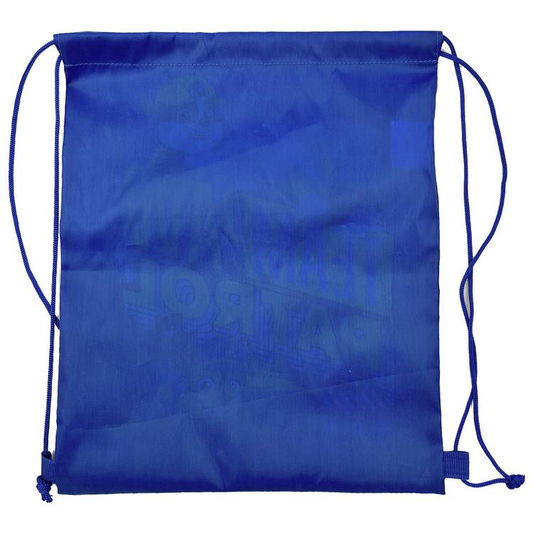 Nickelodeon Paw Patrol kids drawstring bookbag, UK version