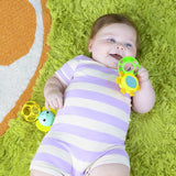 Bright Starts Soother Pals lion and elephant teether toys, UK version