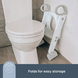 Dreambaby ladder potty trainer seat grey, imported from the UK
