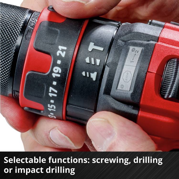 Einhell cordless combi drill 2.5Ah 18V, imported from the UK