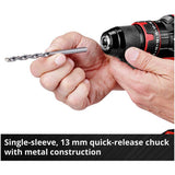 Einhell cordless combi drill 2.5Ah 18V, imported from the UK
