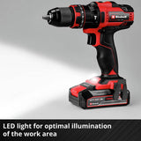 Einhell cordless combi drill 2.5Ah 18V, imported from the UK