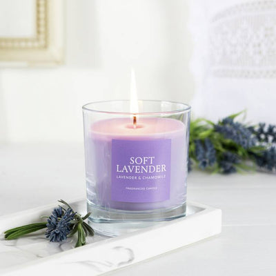 Argos Wax Lyrical Soft Lavender Candle 42 Hour Burn Time- Buy online at McGrocer